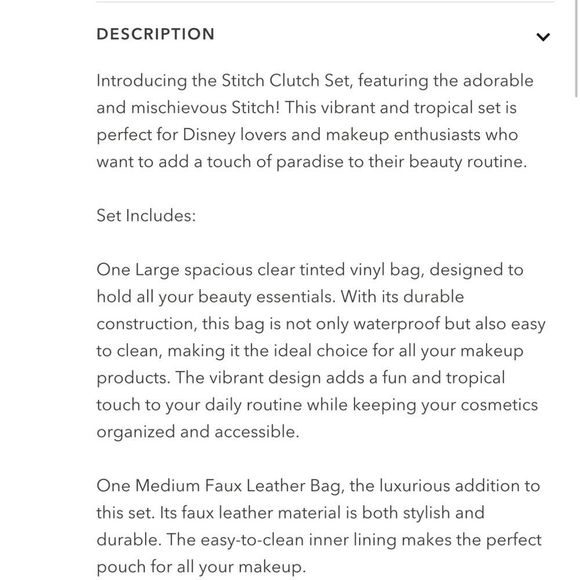 Impressions X Disney Stitch Clutch Set - Picture 5 of 8